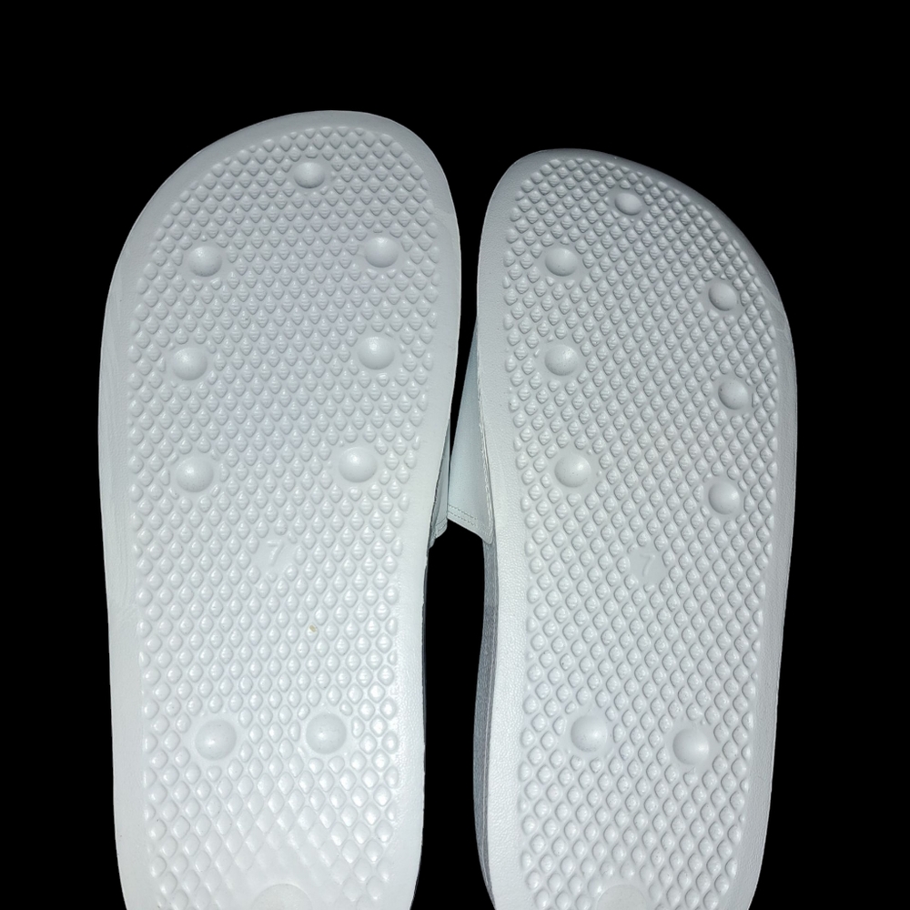 🆕adidas Original Adilette Lite Slides White Sz 7 - Picture 6 of 6